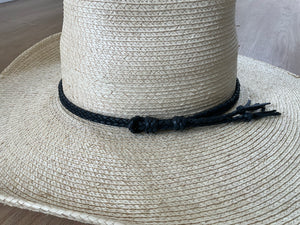 Thin Double Leather Plaited Crown Bands - Off the Shelf