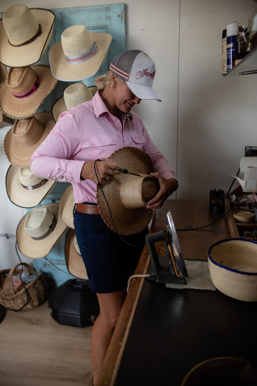 Jaxonbilt_Hats_are_Australian_made_palm_leaf_hats_and_crossbred_hats_for_cowgirls_and_cowboys_with_wide_brims_for_sun_protection_personal_hats_with_a_feminine_touch_or_for_a_masculine_look_all_is_achievable